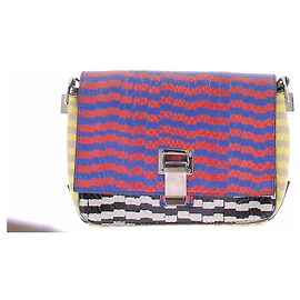 Proenza Schouler Bolsa de tiracolo multicolorida Multicor