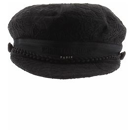 Dior Casquette Gavroche noire Black