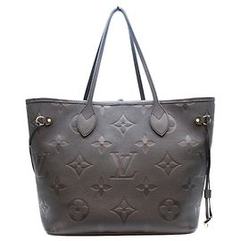 Louis Vuitton Empreinte Neverfull MM Tote Bag Black