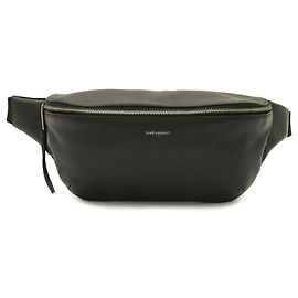 Marsupio/Borsa a tracolla in pelle nera Yves Saint Laurent Nero