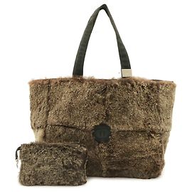 Sac cabas CHANEL Coco Mark Marron Noir