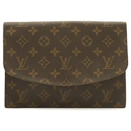 Louis Vuitton Monogram Pochette Rabba 23 Castaño
