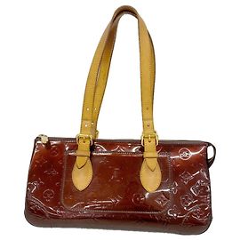 Borsa Louis Vuitton Vernis Rosewood Avenue Bordò