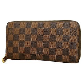 Portafoglio Lungo Zippy Louis Vuitton Damier Damier ebene
