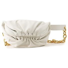 Bottega Veneta White Sling Bag White