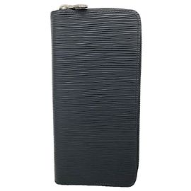 Louis Vuitton Epi Zippy Wallet - Noir Black