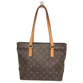 Sac Cabas Piano Monogram Louis Vuitton Marron