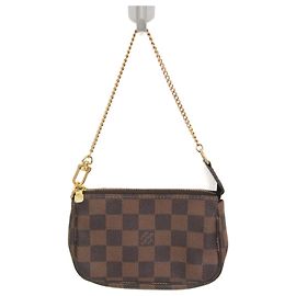 Louis Vuitton Damier Mini Pochette Accessoires N58009 Handbag Damier ebene