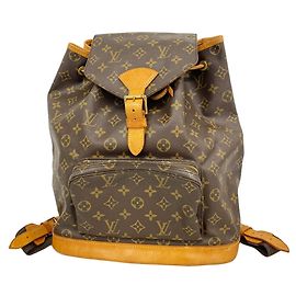 Mochila Louis Vuitton Monogram Montsouris GM Marrom