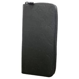 Louis Vuitton Monogram Shadow Zippy Wallet Black