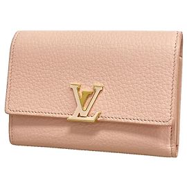Carteira Louis Vuitton Jasmine Pink Tri-fold Rosa