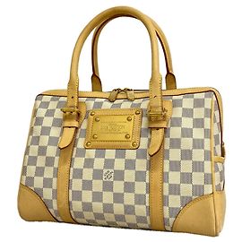 Borsa Louis Vuitton Damier Azur Berkeley Bianco