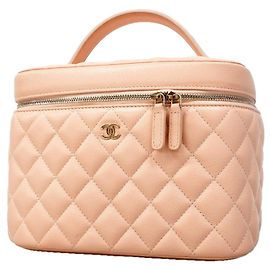 Bolso Vanity Chanel Rosa Rosa