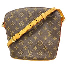 Bolsa de Ombro Louis Vuitton Monogram Druot Marrom
