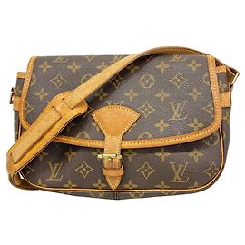 Sac à épaule Louis Vuitton Monogram Sologne Marron