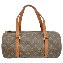 Borsa Louis Vuitton Monogram Papillon 30 Marrone