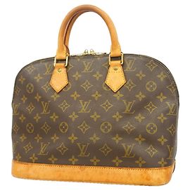 Borsa a mano Louis Vuitton Alma Monogram M51130 Brown Marrone