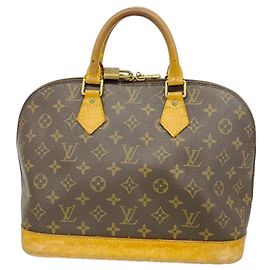 Bolsa de mão Louis Vuitton Alma Monogram Marrom