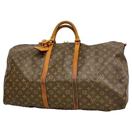 Louis Vuitton Boston Monogram Keepall Bandoulière 60 Marrom