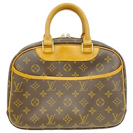 Borsa Louis Vuitton Monogram Trouville M42228 Marrone