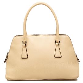Sac Promenade Prada en Vitello Daino Beige Beige