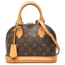Louis Vuitton Brown Monogram Alma BB Marrom