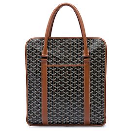 Goyard Black Goyardine Bourgogne Black