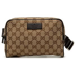 Gucci Beige GG Canvas Belt Bag Beige