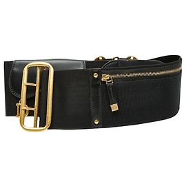Ceinture Christian Dior Dior Saddle Noir
