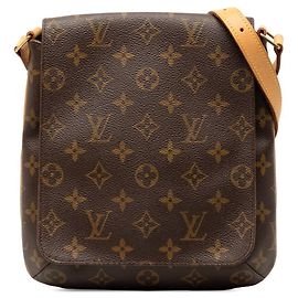 Louis Vuitton Monogram Musette Salsa Short Shoulder Bag Brown