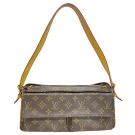Borsa a tracolla Louis Vuitton Monogram Vivacite MM Marrone