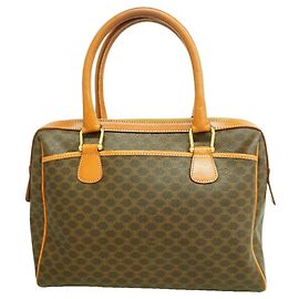 Céline Celine Macadam Handtasche Braun
