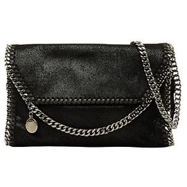 Stella Mc Cartney Stella McCartney Falabella Mini Crossbody Chain Shoulder Bag Noir