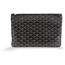 Goyard Senat Zip Coated Canvas MM Noir