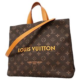 Louis Vuitton Monogram Shopper Tote MM Castaño