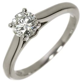 Cartier Solitär-Diamantring aus Platin Andere