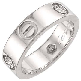 Anello Cartier Love in oro bianco 18K Altro