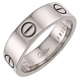 Cartier Love Ring in 18K White Gold Other