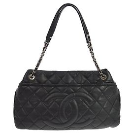 Chanel Timeless CC Soft Quilted Caviar Large Noir