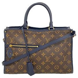 Sac à main Louis Vuitton Monogram Popincourt PM Marron