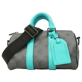 Bolso Louis Vuitton Monogram Eclipse Reverse Turquesa