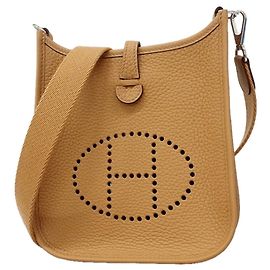 Hermès Borsa a tracolla Hermes Evelyne TPM Marrone
