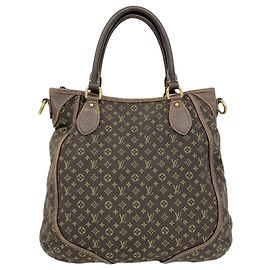 Bolsa Louis Vuitton Monogram Mini Lin Besace-en-Jour Damier ebene