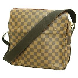 Bolso de hombro Louis Vuitton Damier Naviglio Damier ebene