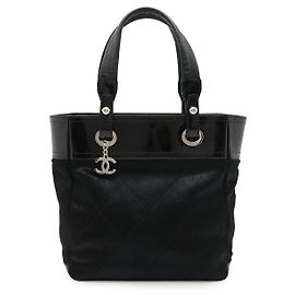 Chanel Paris Biarritz Tote PM Black