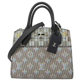 Louis Vuitton Monogram LV Pop City Steamer MINI Handtasche Blau