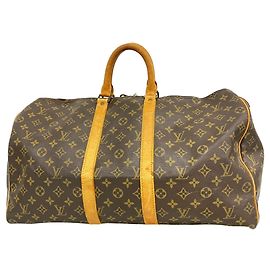 Louis Vuitton Brown Boston Bag Brown