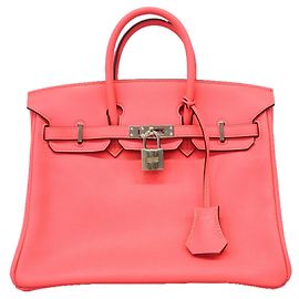Hermès Hermes Birkin 25 Handbag Pink