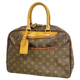 Sac à main Louis Vuitton Monogram Deauville Marron
