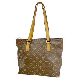 Saco Cabas Piano Monogram Louis Vuitton M51148 Marrom